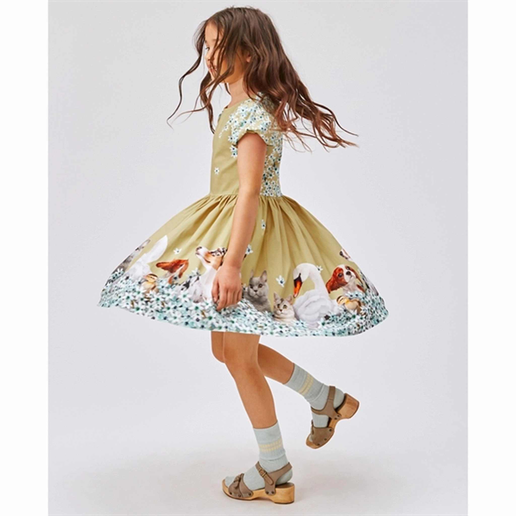 Molo Playful Flowers Cyrilli Dress Spring Garden