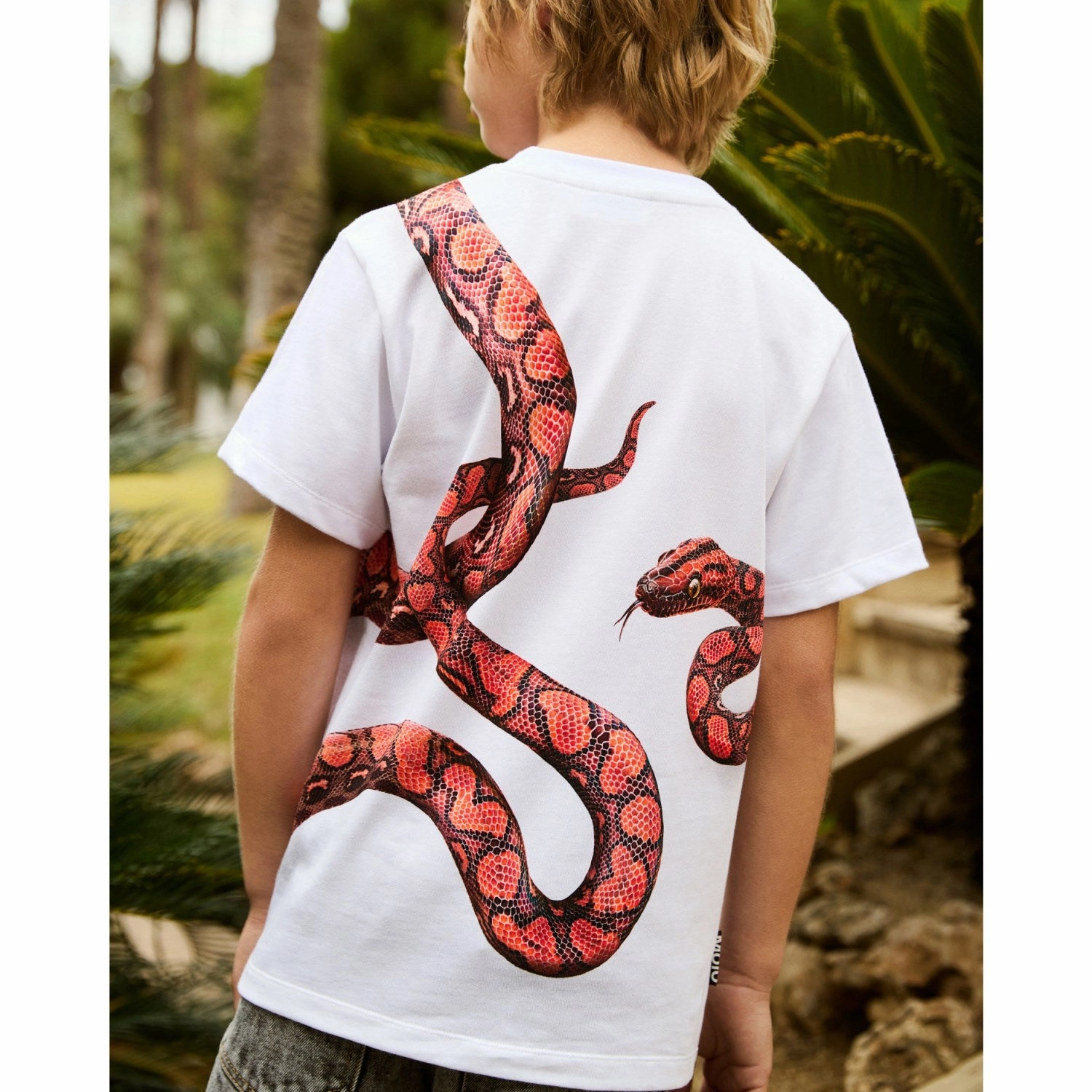 Molo Red Snake Rubin T-Shirt Outdoor Smart Outdoor Trend Look