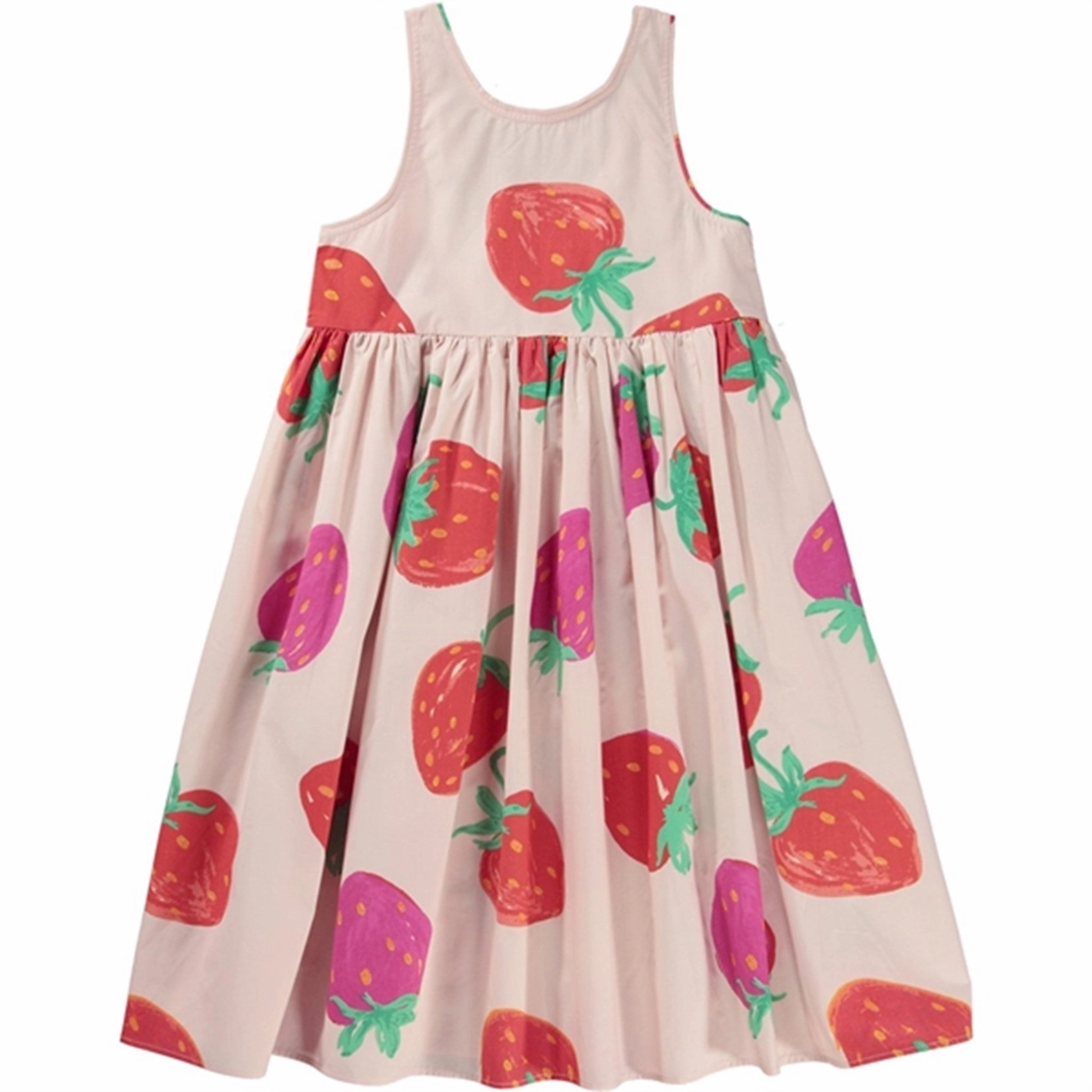 Molo Strawberries Clover Dress Sleek Silhouette All Occasion
