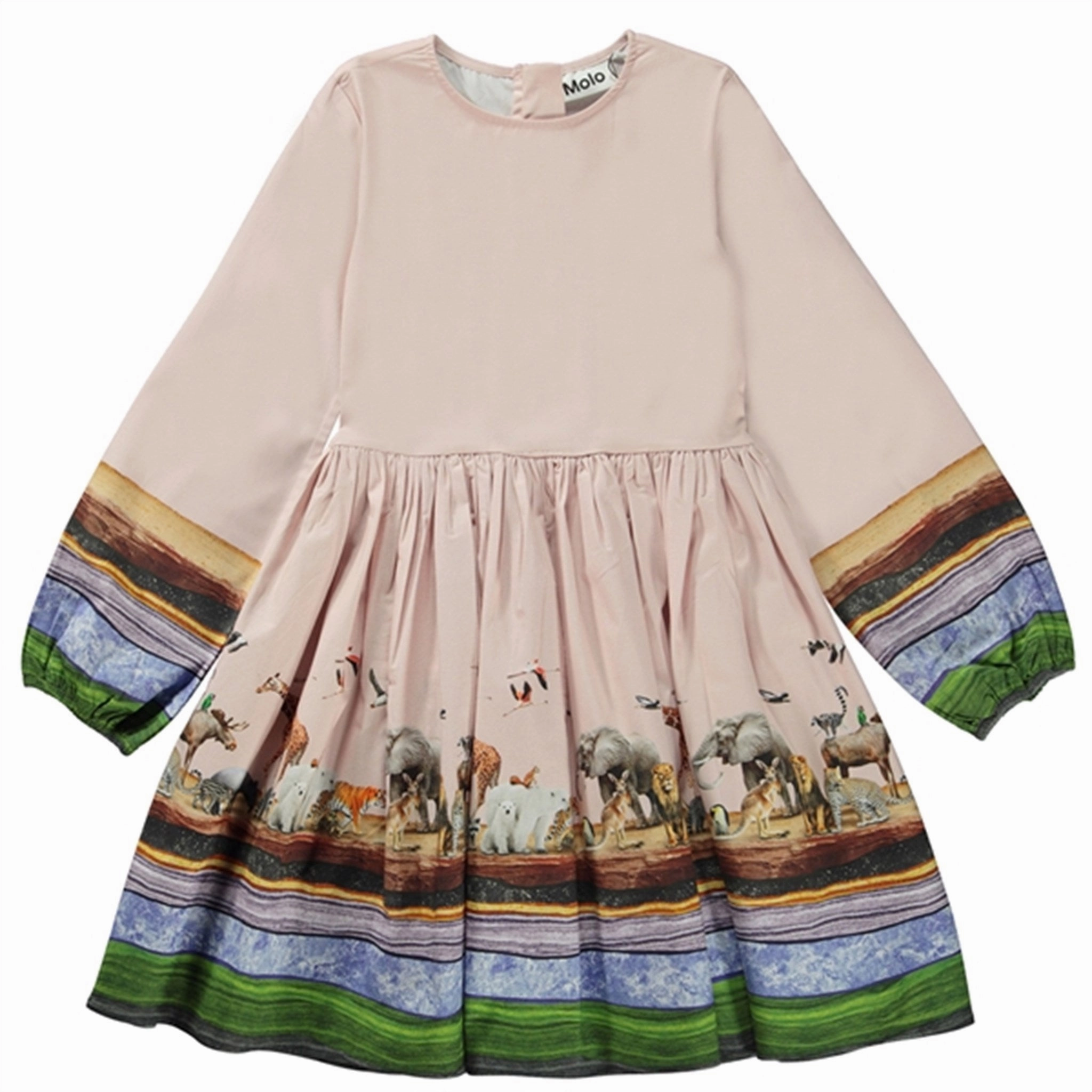 Molo Stripy Savannah Cordelle Dress Office Layer City Layers