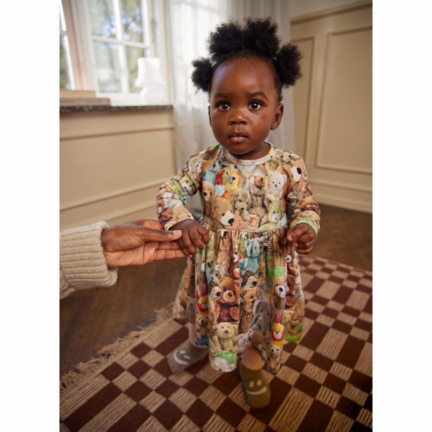 Understated Glam Grace Color Molo Teddy Friends Charmaine Dress