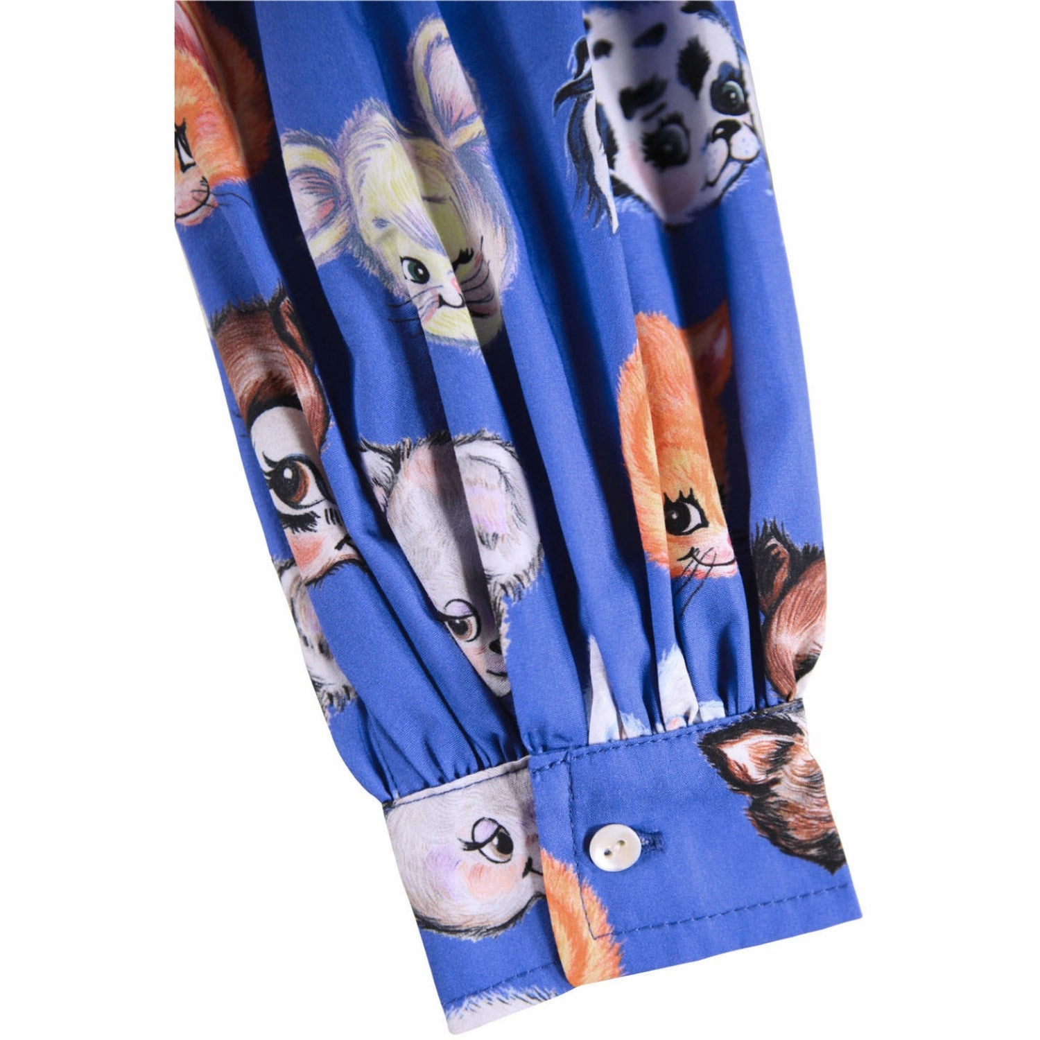 Molo Violet Blue Cleo Dress LS Modern Cut