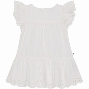 Work Ready Molo White Cammas Dress