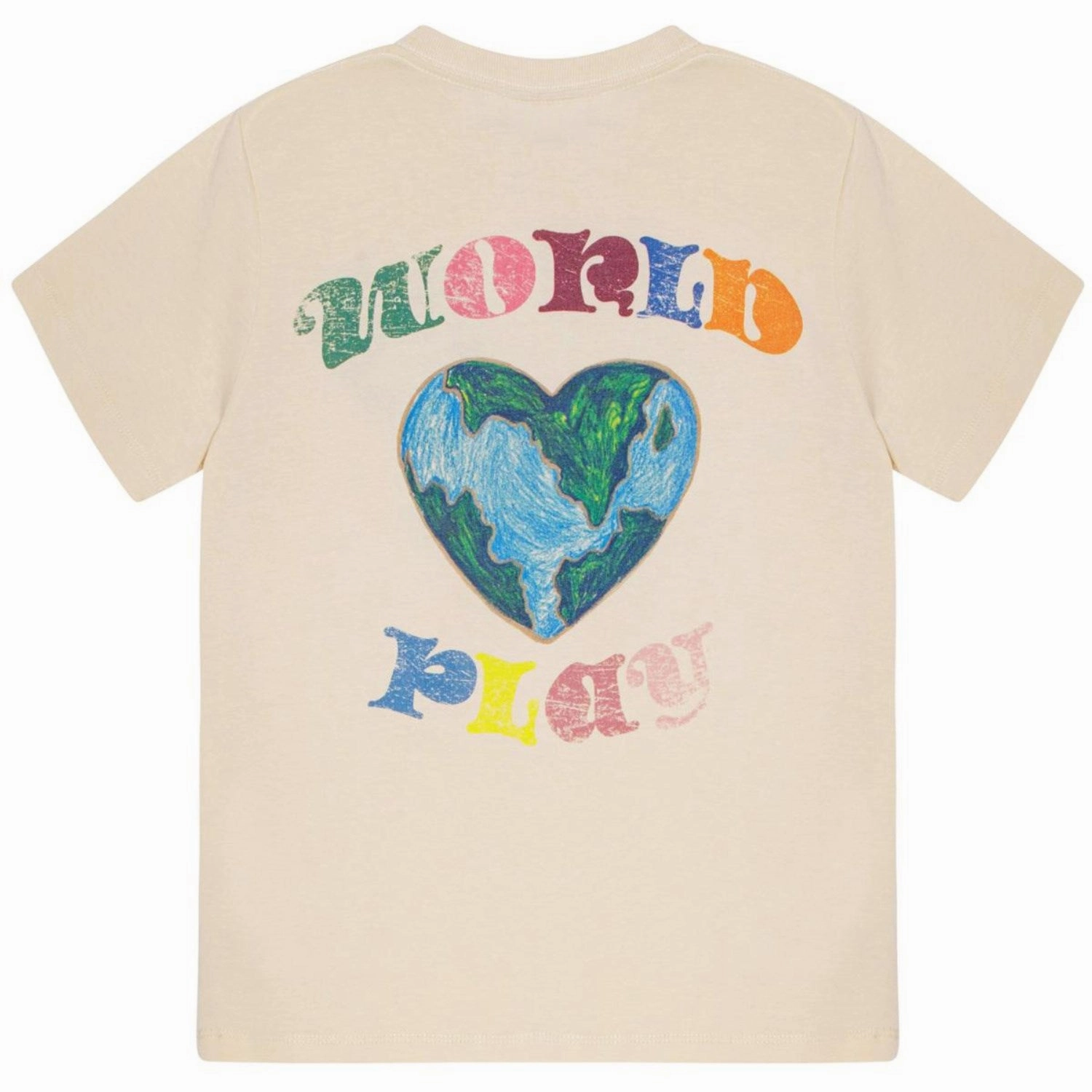Molo World Play Heart Roxo Tee Ss Chic Thermal regulation