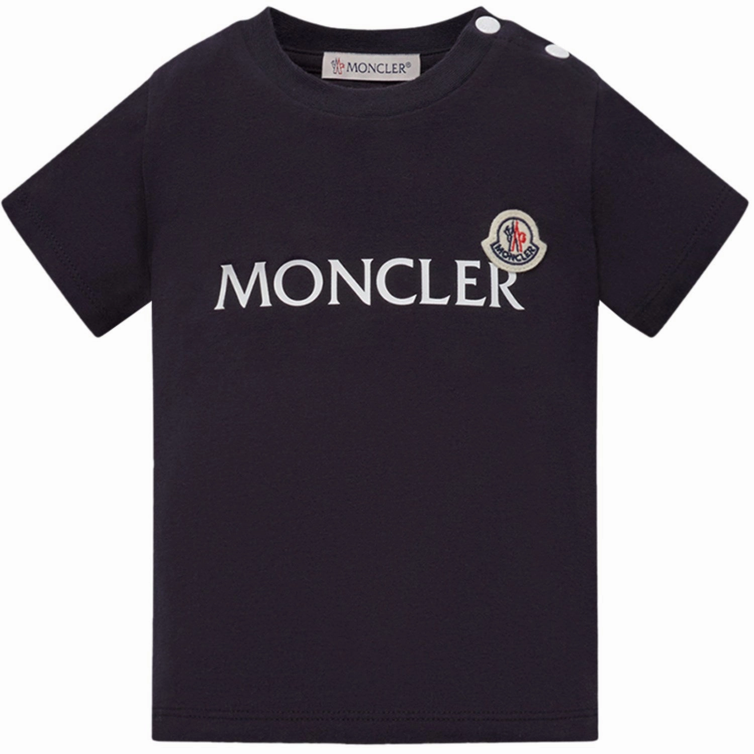 Moncler Navy Ss T-shirt On-the-Go Fashion Functional Look