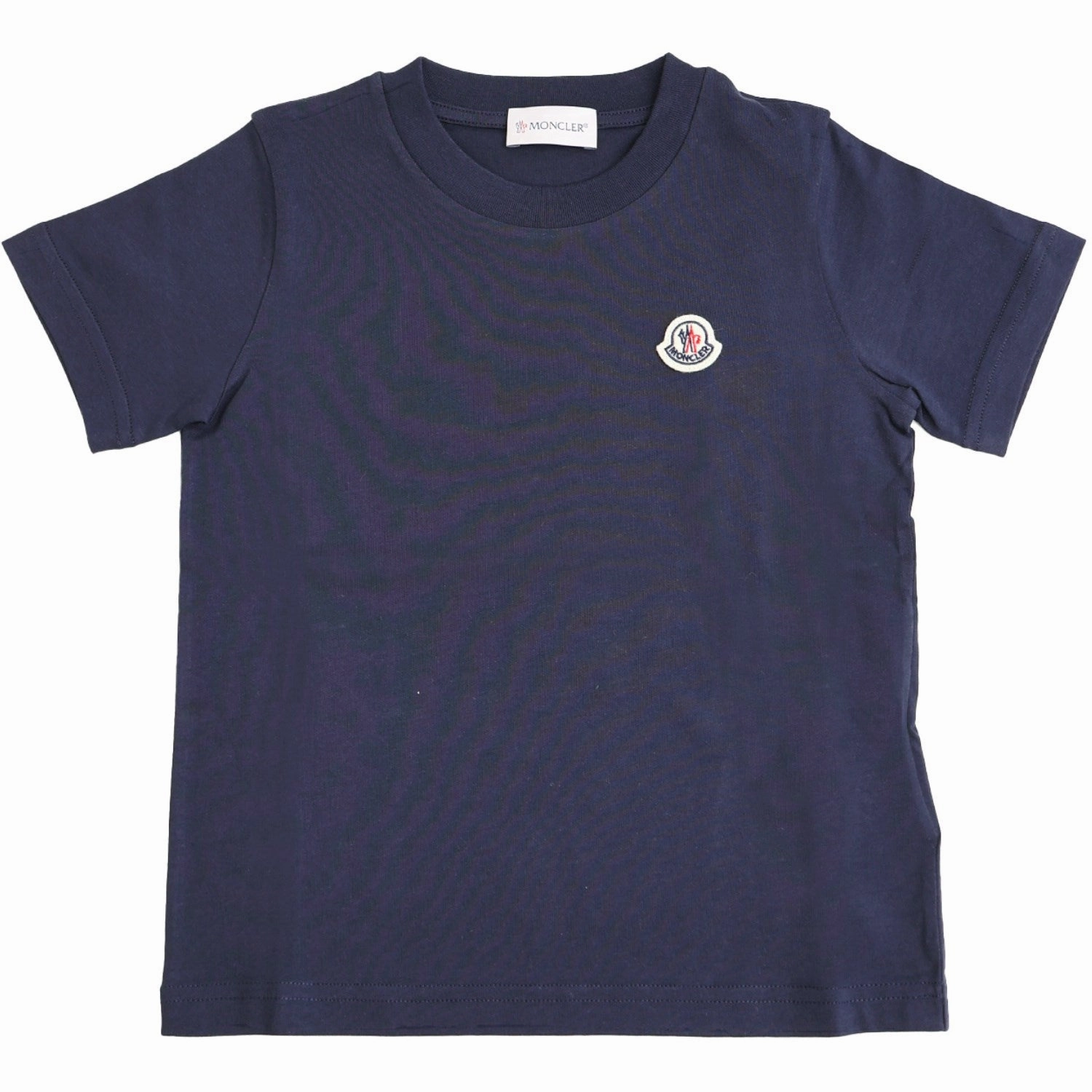 Moncler Navy T-shirt High Density Fabric Cozy Style