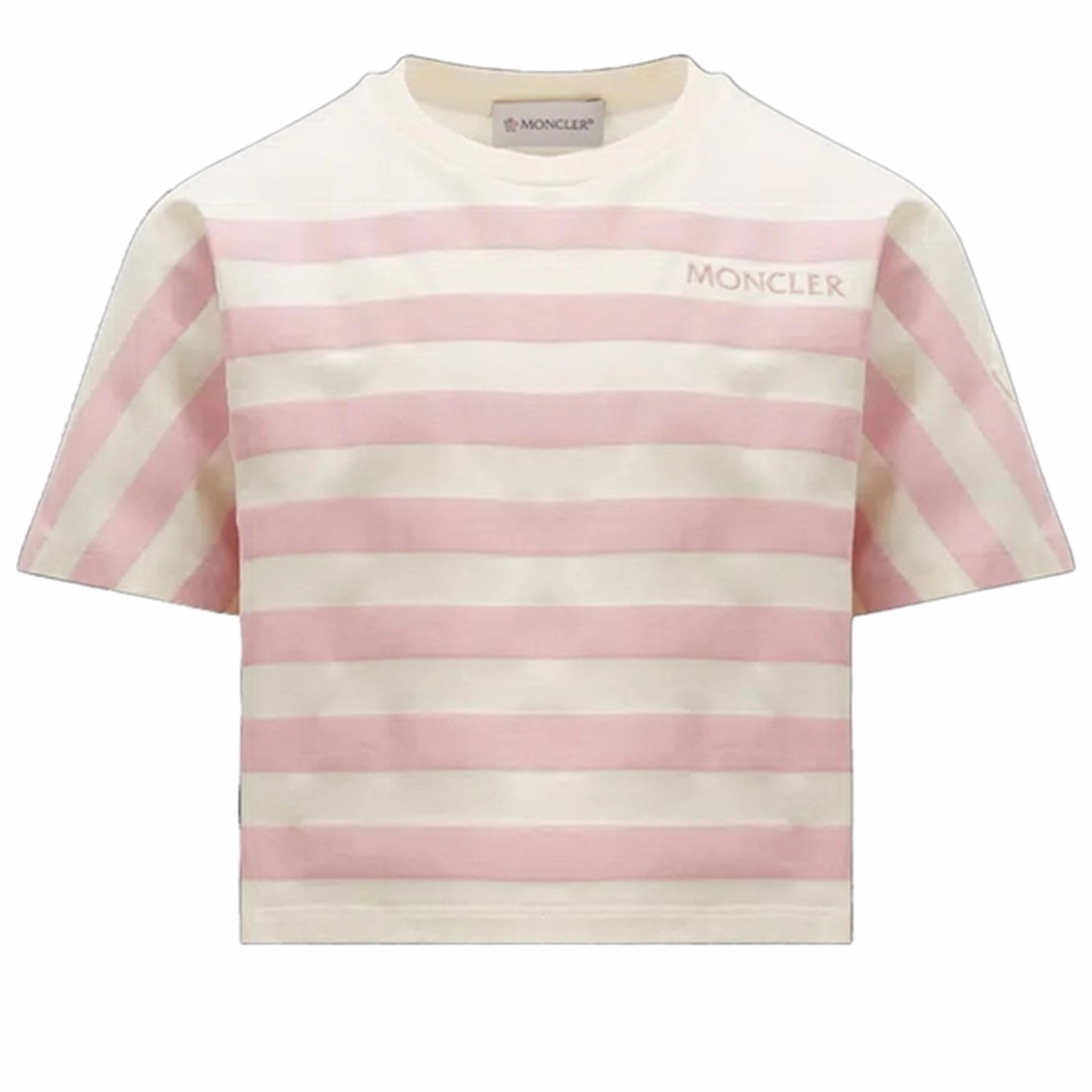 Moncler T-Shirt Beige Men's All-Season Wear