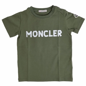 Moncler T-Shirt Medium Green anti static Men's masculinity