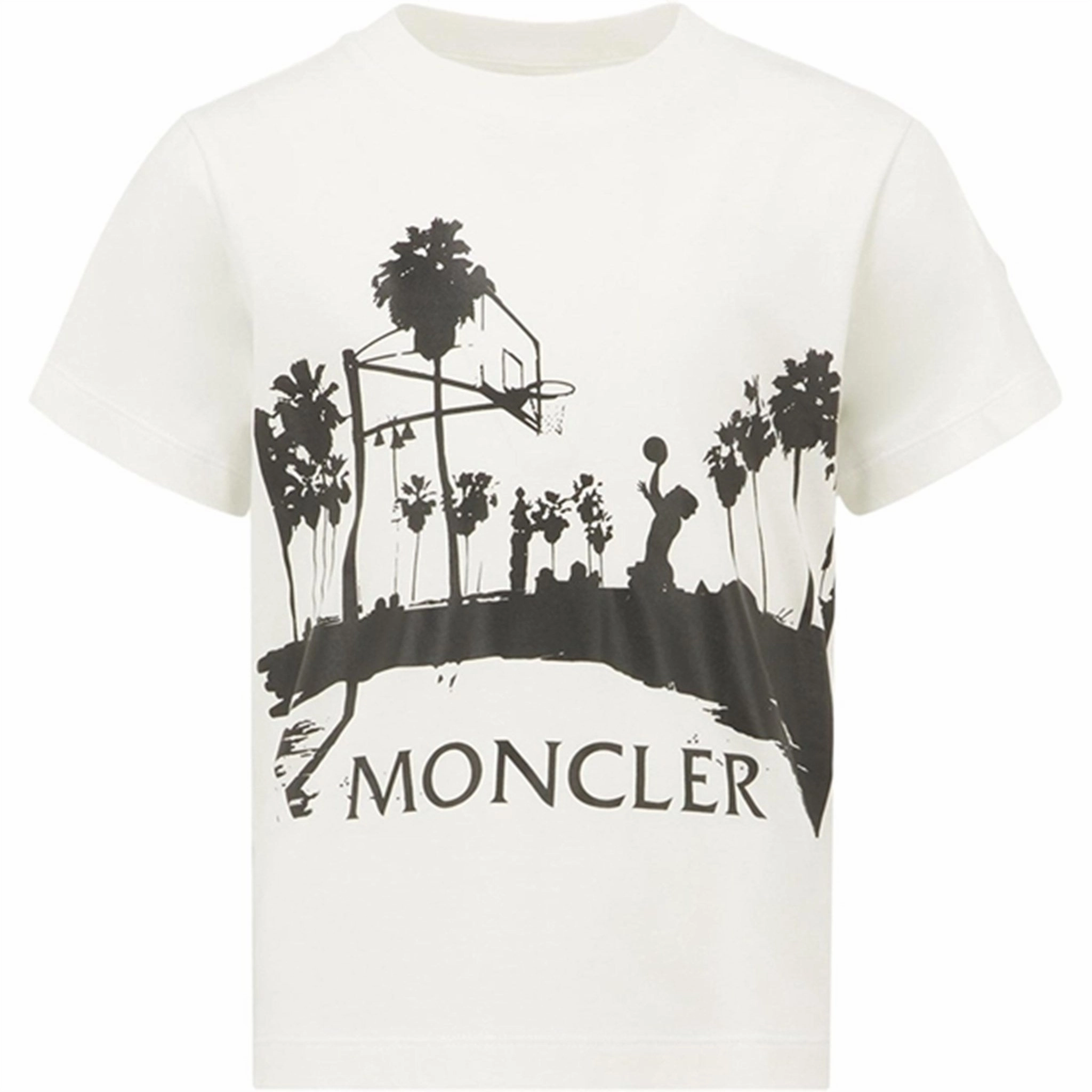 Breathable Essentials Moncler T-Shirt Natural