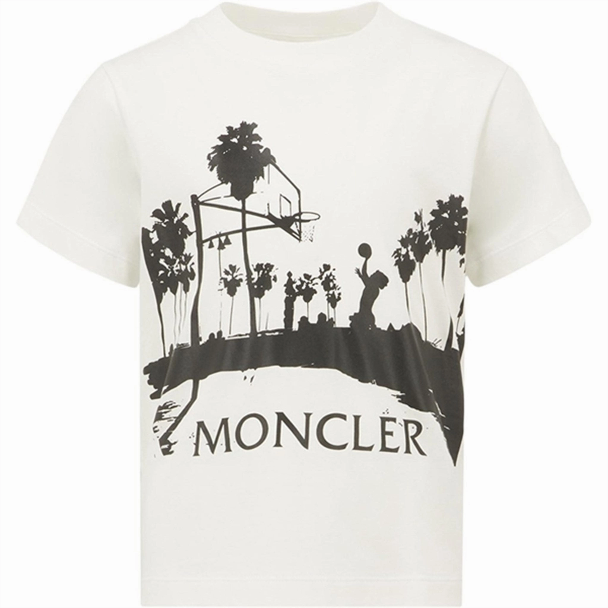 Soft and Cozy Moncler T-Shirt Natural