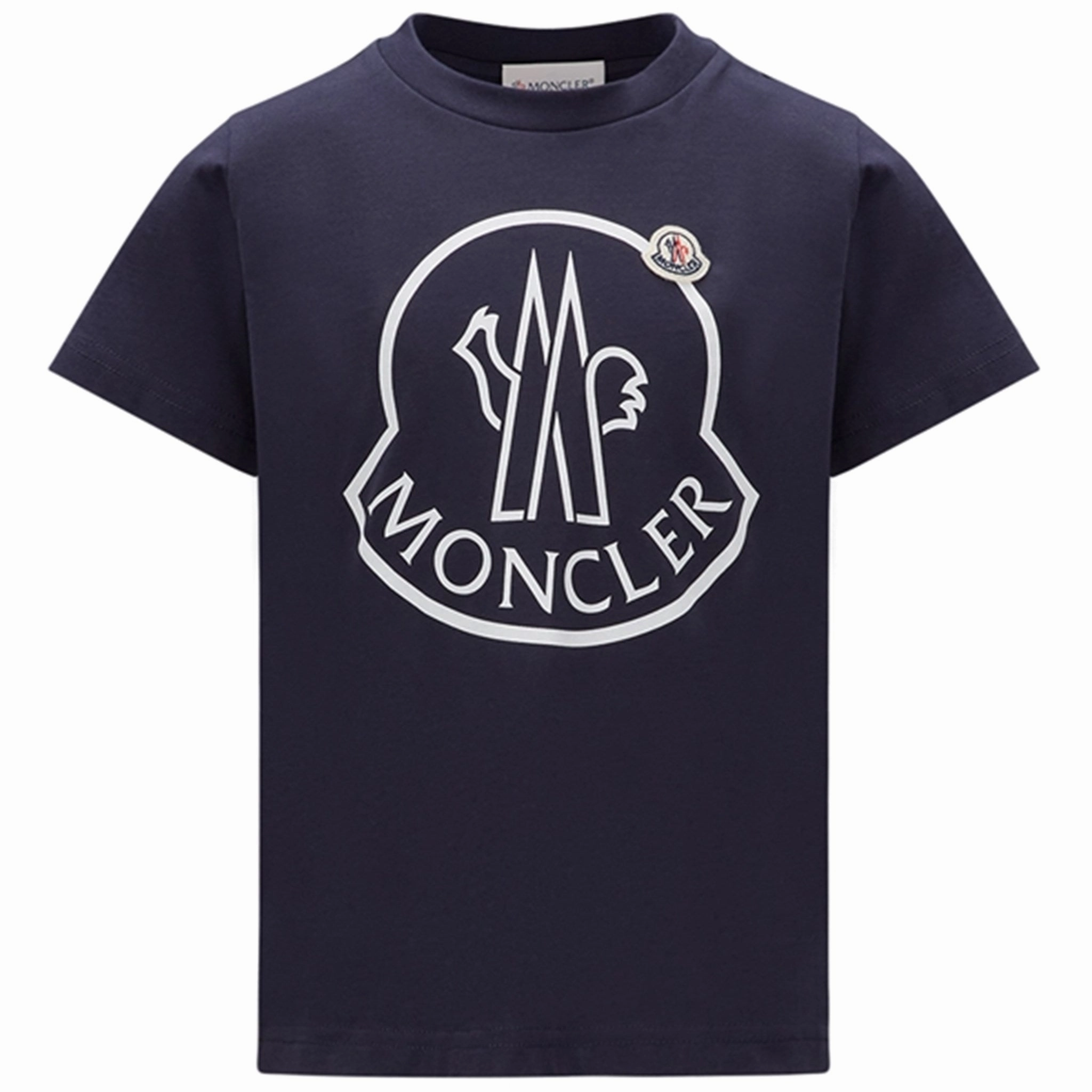 Effortless Look Moncler T-Shirt Navy