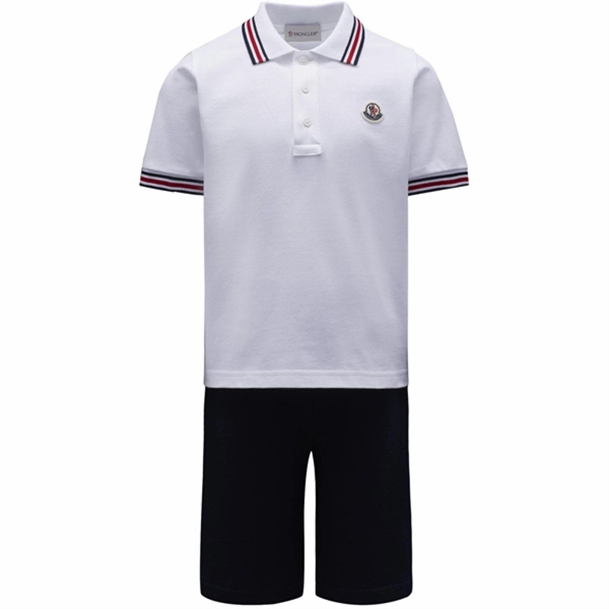 Pajamas Moncler T-Shirt og Shorts S?t White
