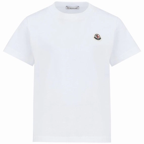 Moncler T-Shirt White Flatlock stitching On-the-Go Fashion