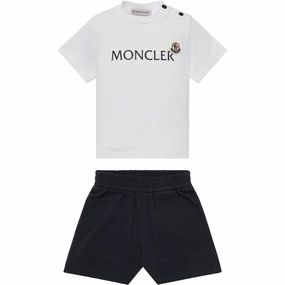 Ring Moncler White Sweat Set