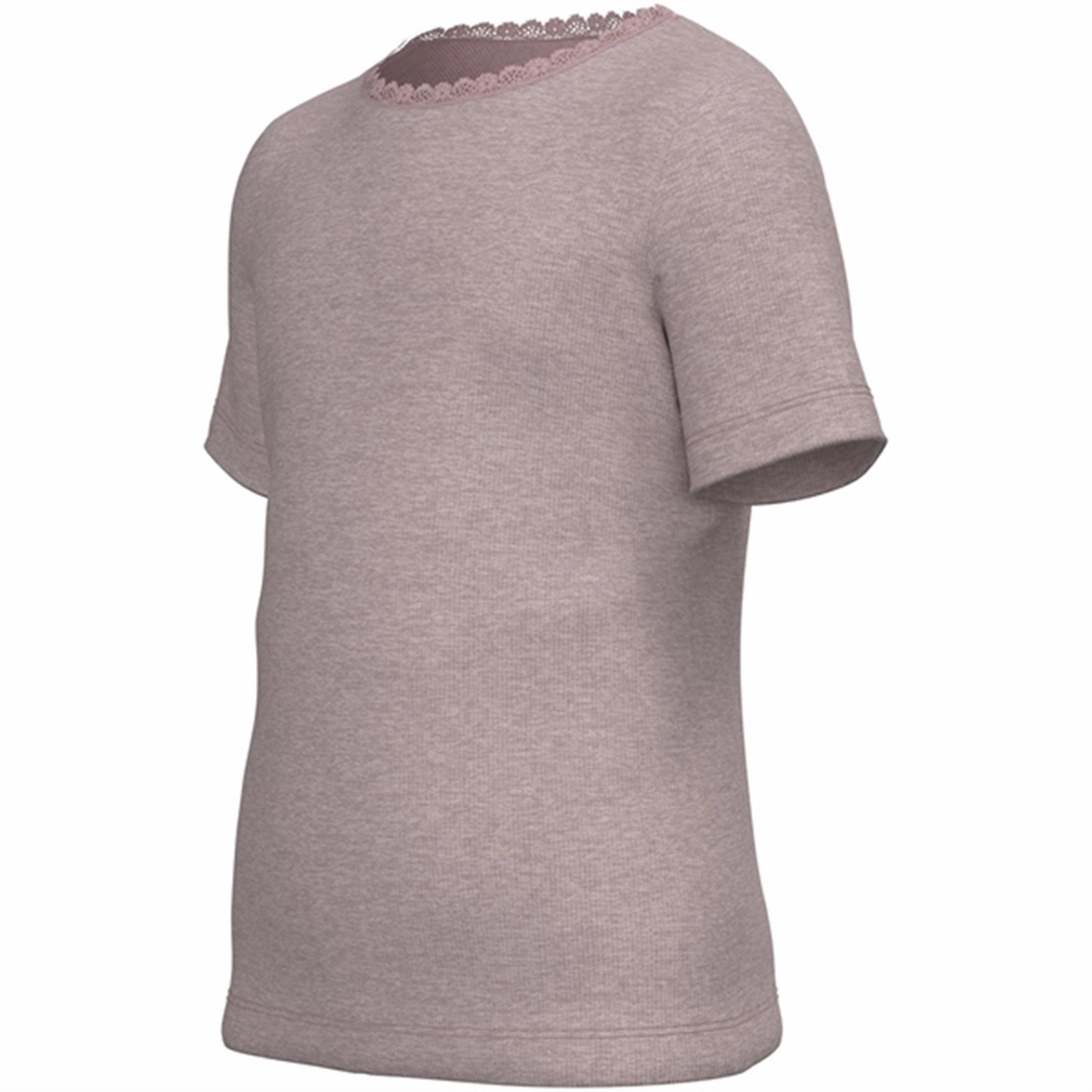 Lightweight Comfort Name it Deauville Mauve Kab Slim T-Shirt Noos