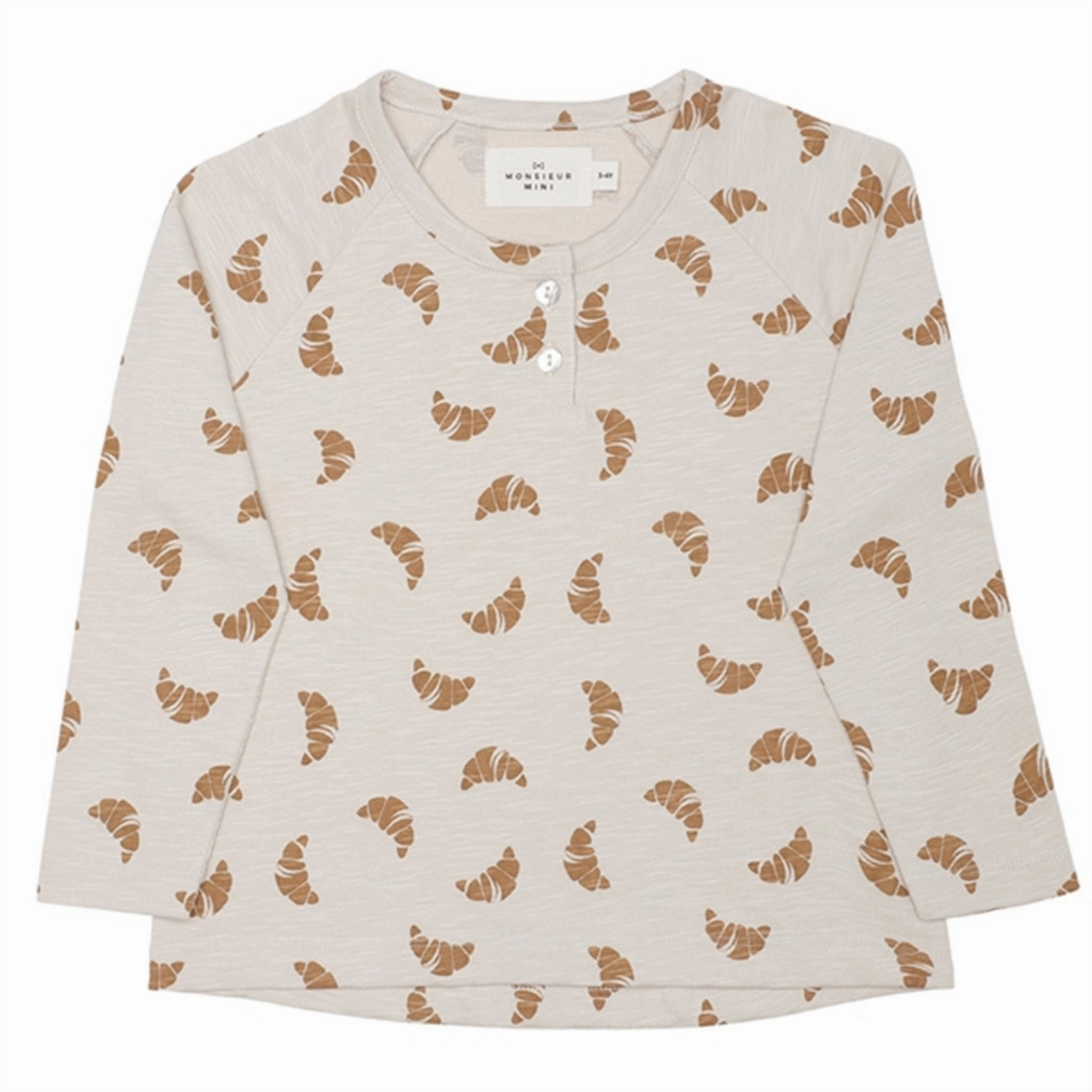 Work Appropriate Monsieur Mini Croissant Blouse