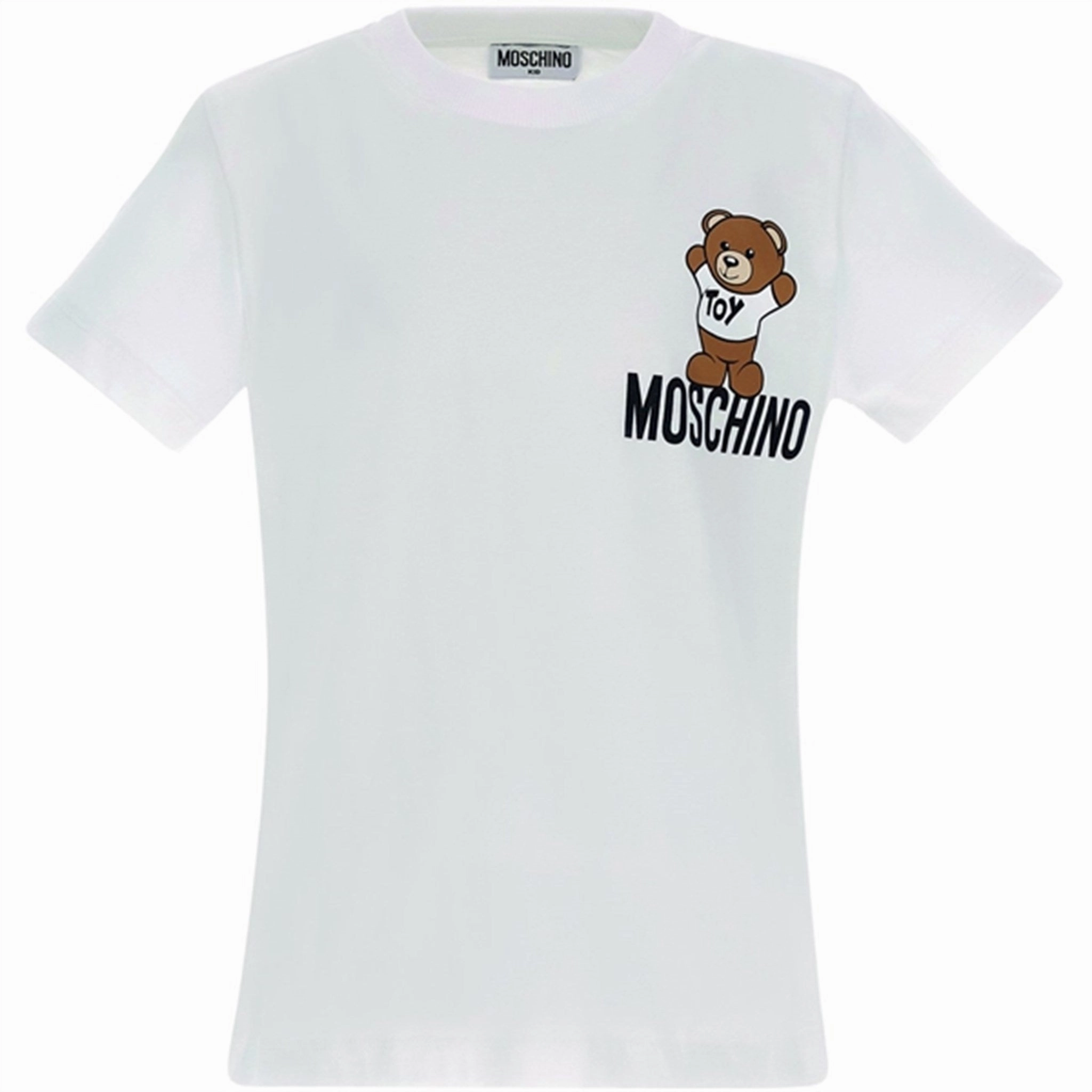 Moschino Optical White T-Shirt Comfy Touch Relaxed Comfort