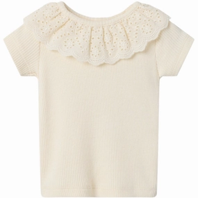 yoga clothing Summer Comfort Name It Buttercream Helianay Slim Top