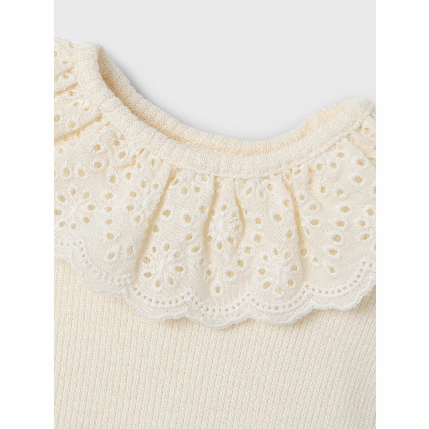 Name It Buttercream Helianay Slim Top Personalized Soft Wear