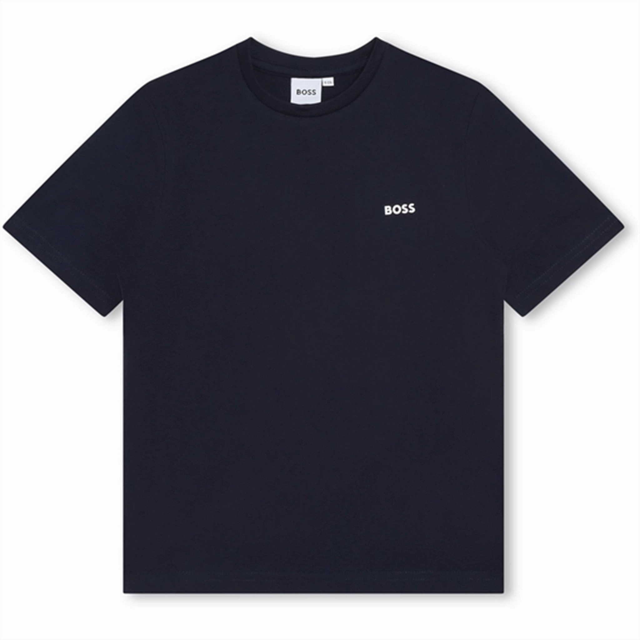 Sporty Chic Contrast Inner Binding Hugo Boss T-shirt Navy