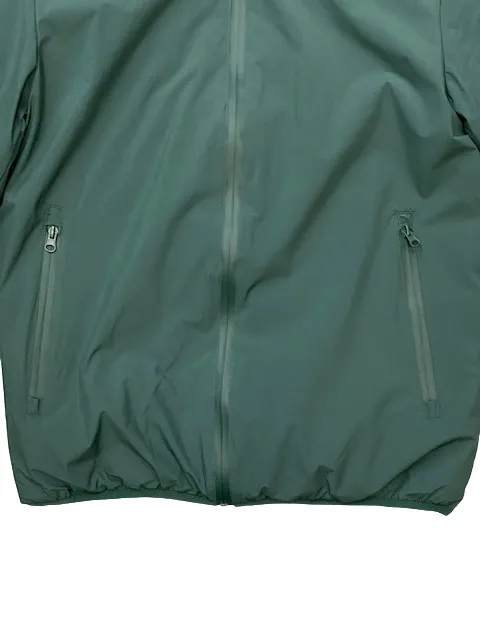 Talent Censured Giubbotto uomo Reversibile con cappuccio JM4096 T SSK 3020 green blue