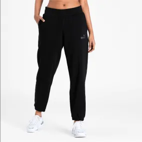 Puma pantalone sportivo donna ESS  Embroidered Pants FL cl 846140 01 black Casual Comfort Look