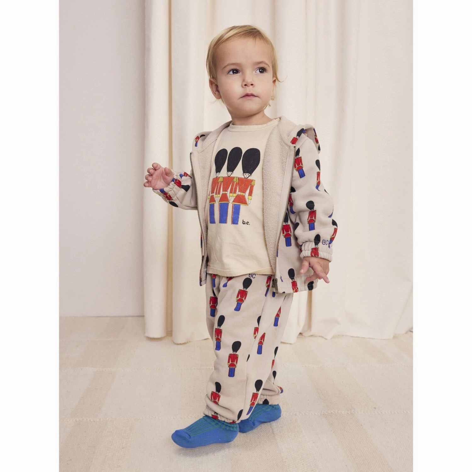 Bobo Choses Offwhite Little Tin Soldiers Shirt Wrinkle-Free