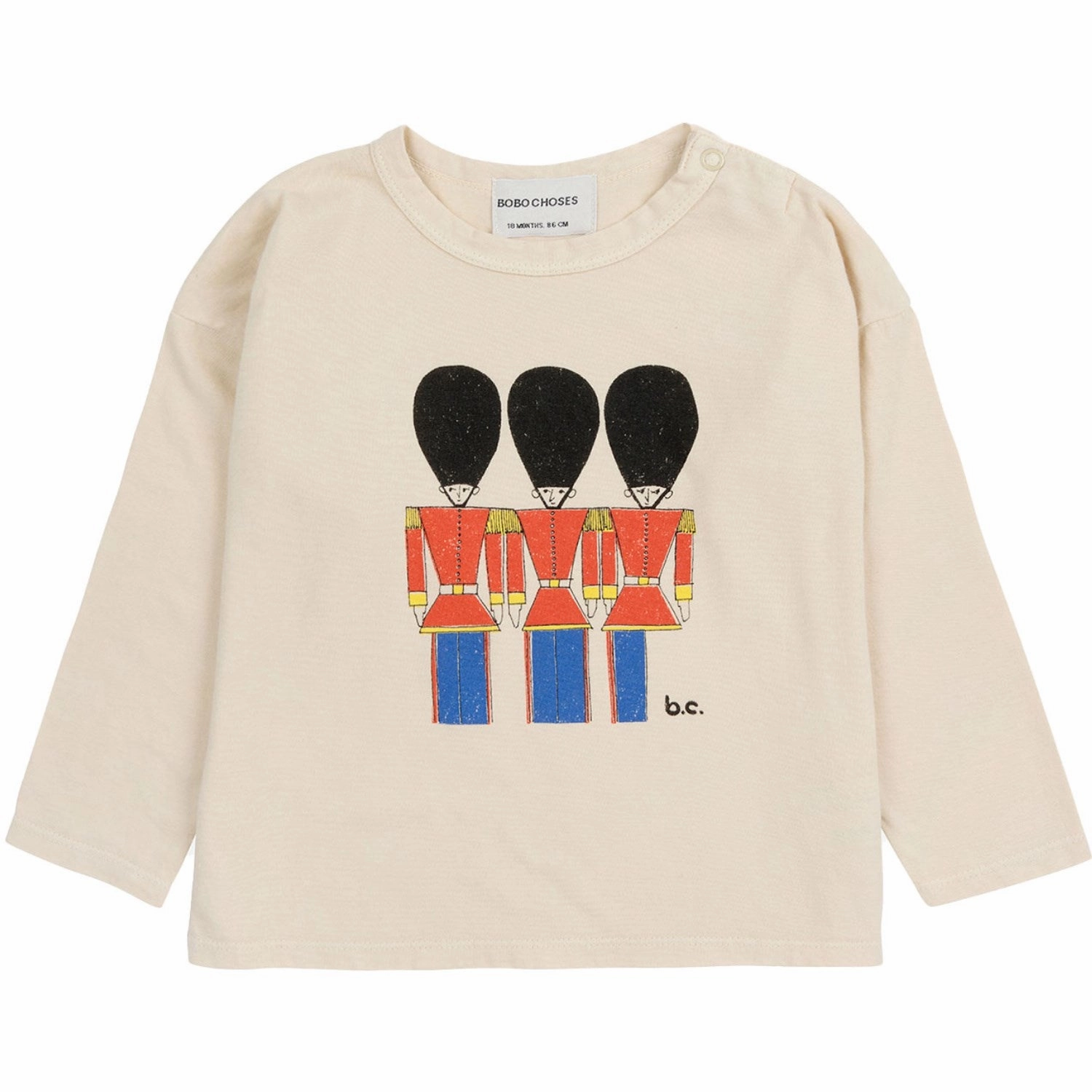 Workwear Ready Anti Pill Treatment Bobo Choses Offwhite Little Tin Soldiers Shirt