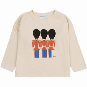 Workwear Ready Anti Pill Treatment Bobo Choses Offwhite Little Tin Soldiers Shirt