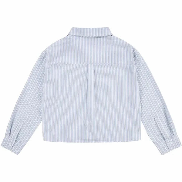 Levi's Meet And Greet Striped Blouse Sugar Swizzle Distressed finish Workwear Approved