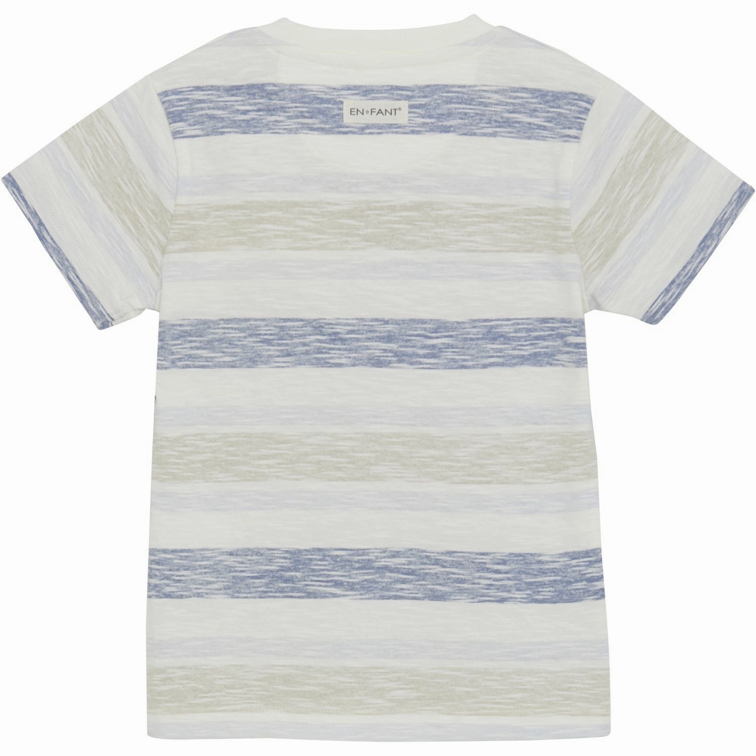 En Fant Infinity T-Shirt SS Stripe Flattering Shape Outdoor Essentials