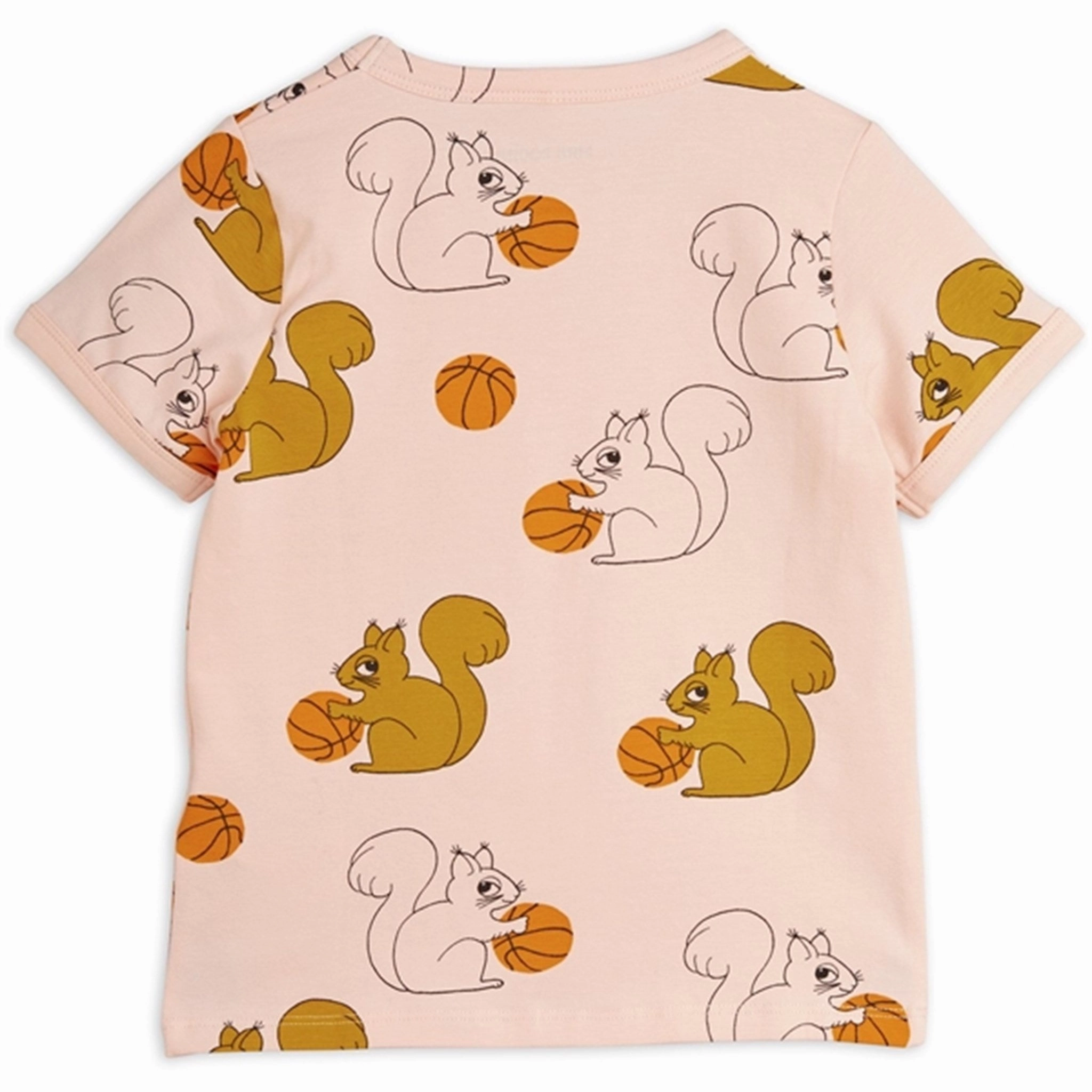 Seasonal Smart Mini Rodini Pink Squirrels Aop T-shirt