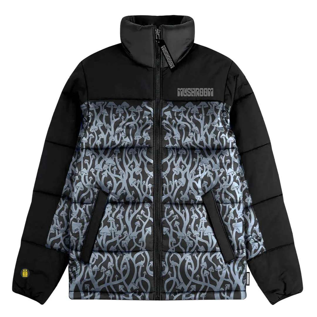 Mushroom Piumino da adulto 23FWMU43003 nero-grigio formal dinner young people