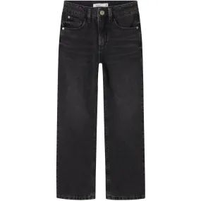 Universal Basic Classic Look Name It Black Denim Nkfrose Hw Straight Jeans 9222-Rm Noos