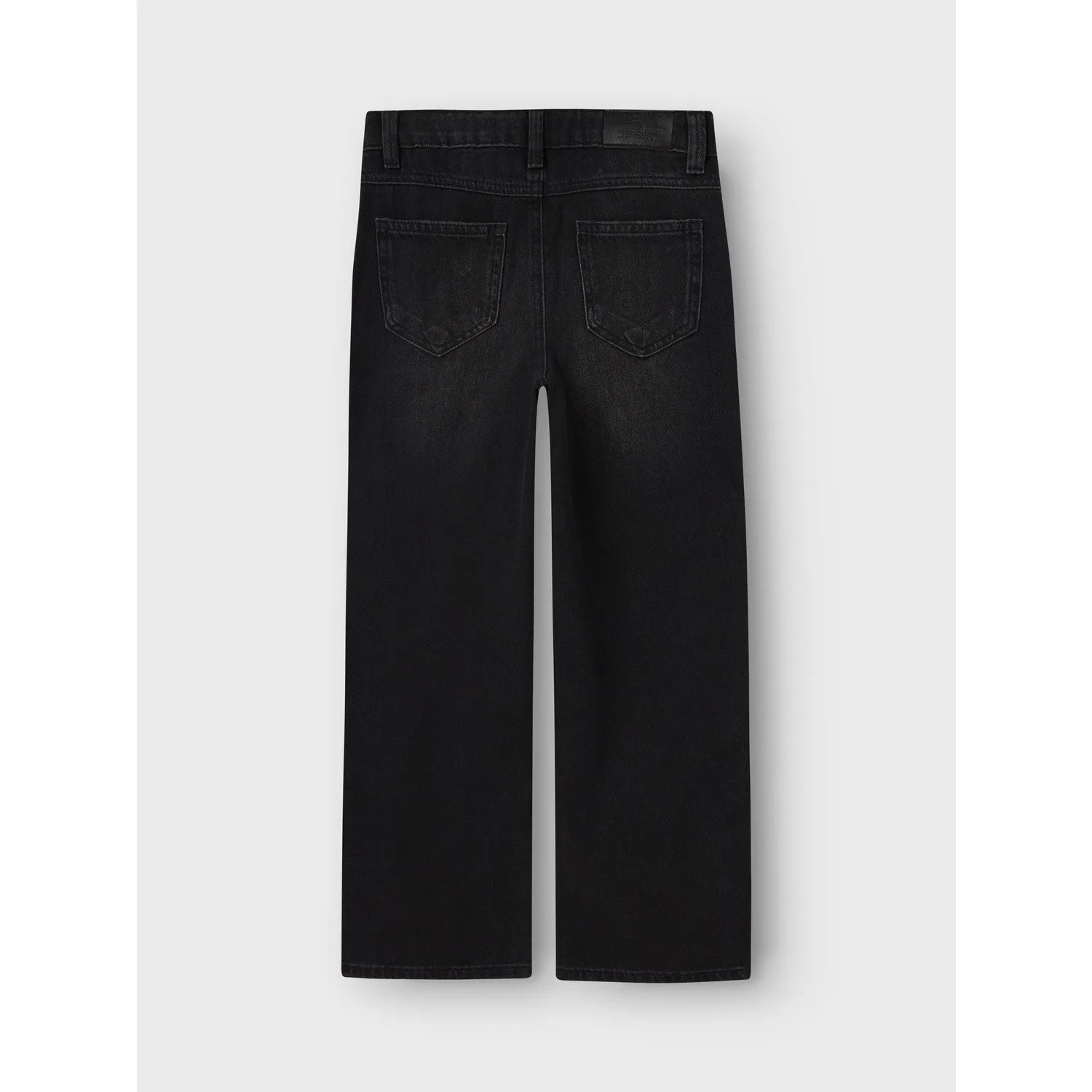 Everyday Party Look Name It Black Denim Nkfrose Hw Wide Jeans Destr 1411-Be Noos