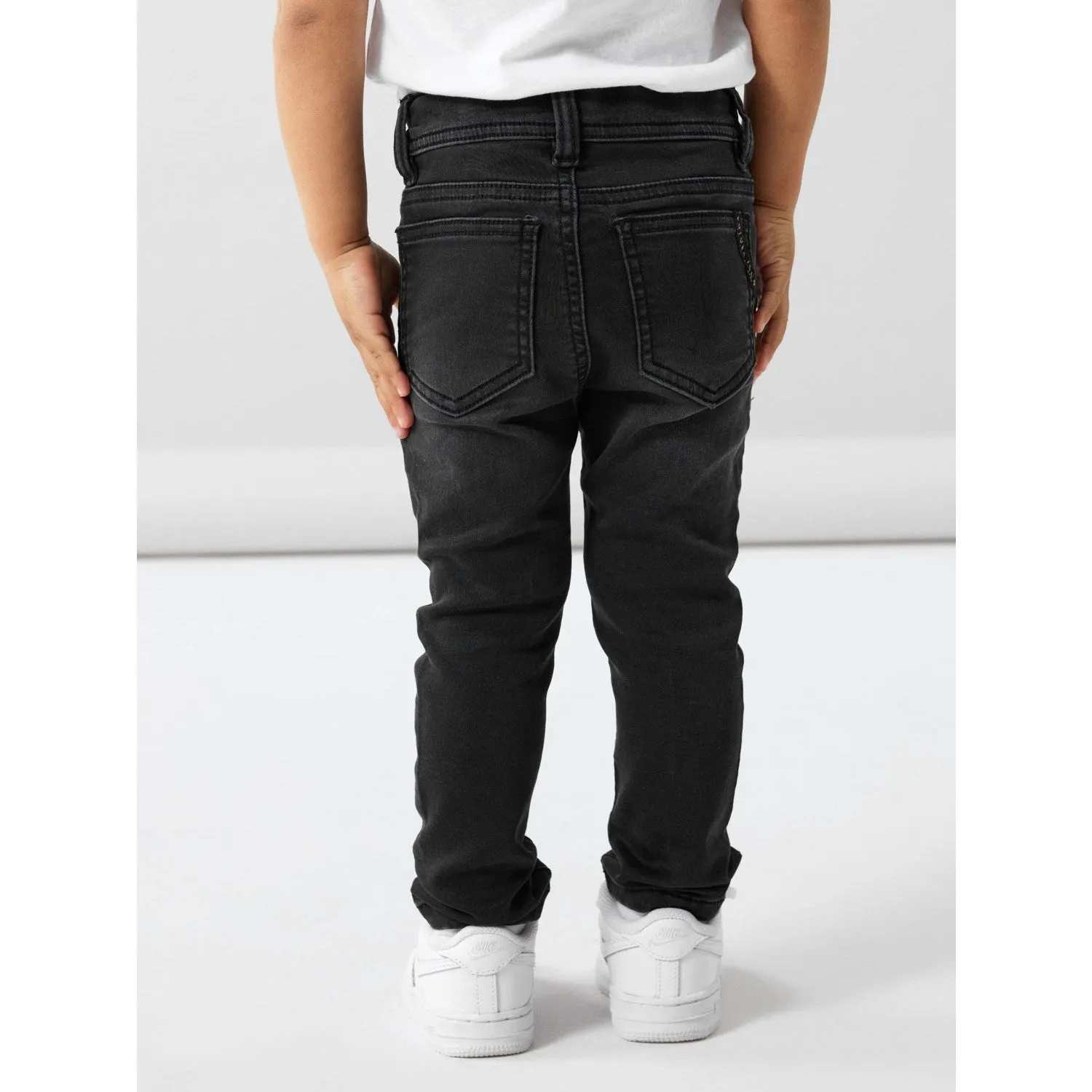 Street Style Name It Black Denim Nmmtheo Dnmthayer 2689Swe Key Pant Noos