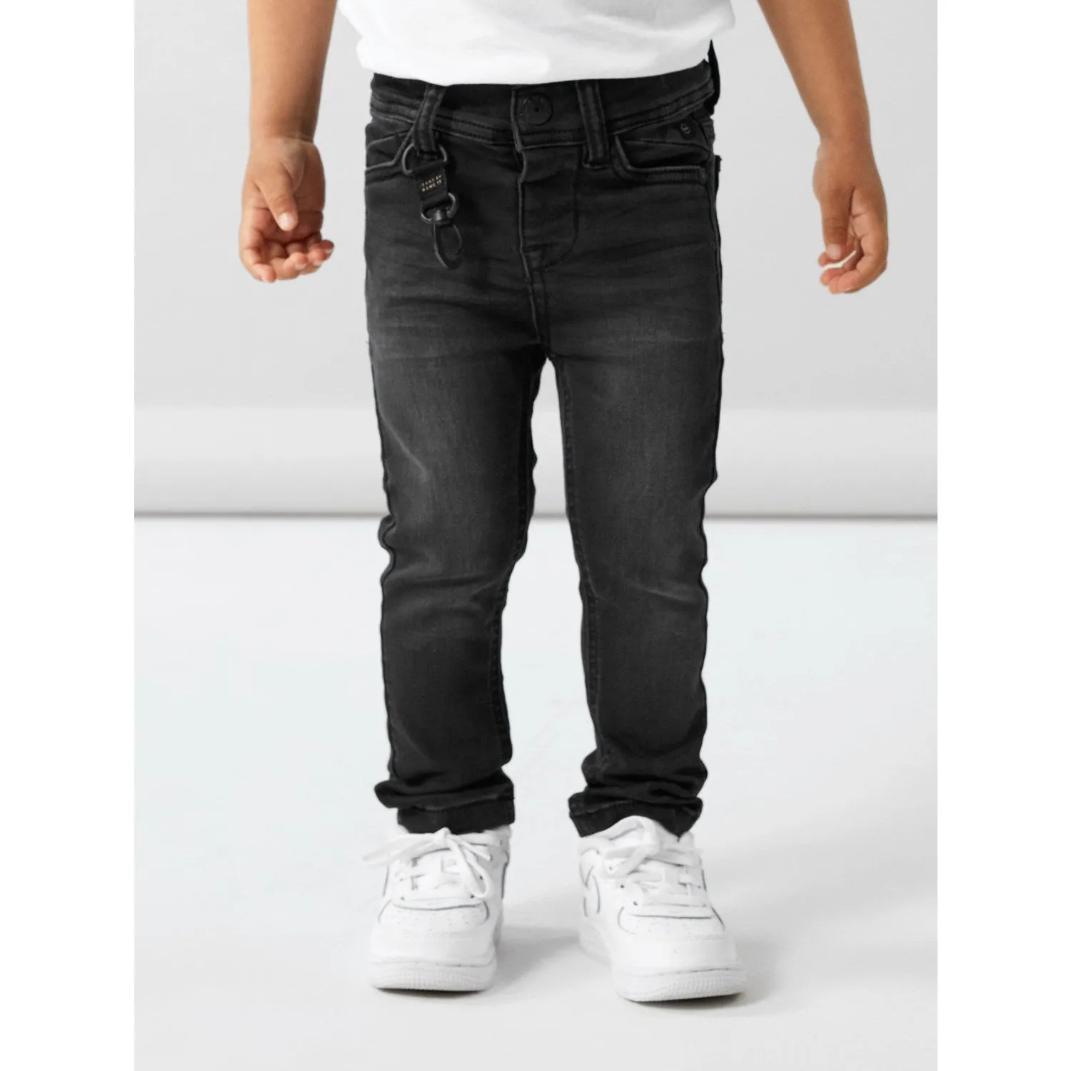 Name It Black Denim Nmmtheo Dnmthayer 2689Swe Key Pant Noos Style Essential Mood Fit