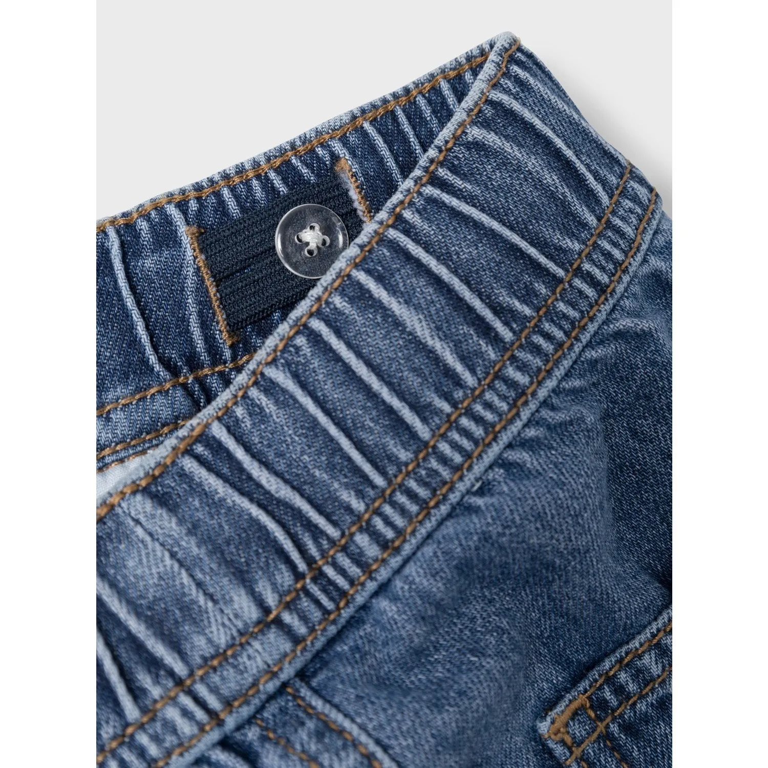 Name It Dark Blue Denim Ryan Jog Jeans Noos Sunny Vibes Vibrant Relaxed Style Four Way Stretch Fabric