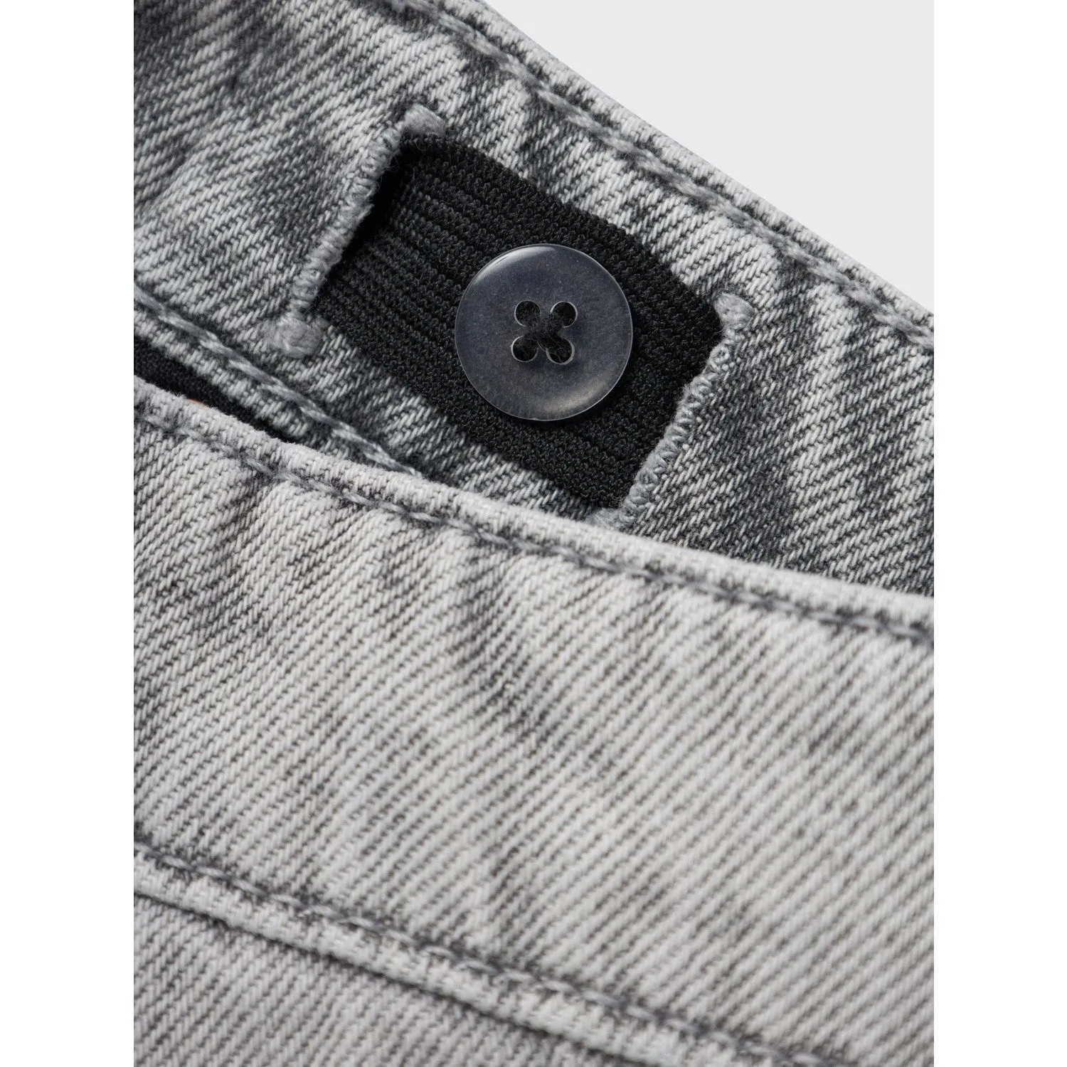 Name It Light Grey Denim Ryan Straight Jeans Noos Unisex Friendly