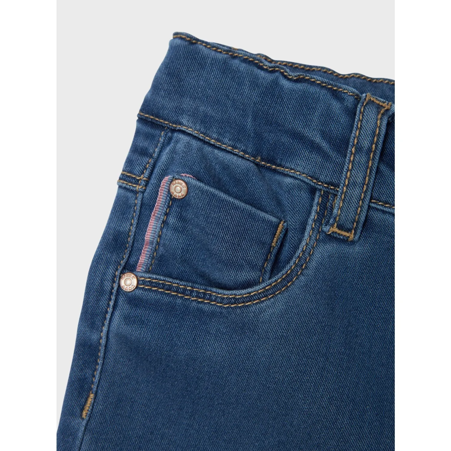 Base Look Vibrant Bold Look Street Fashion Name It Medium Blue Denim Salli Slim Denim Leggings Noos