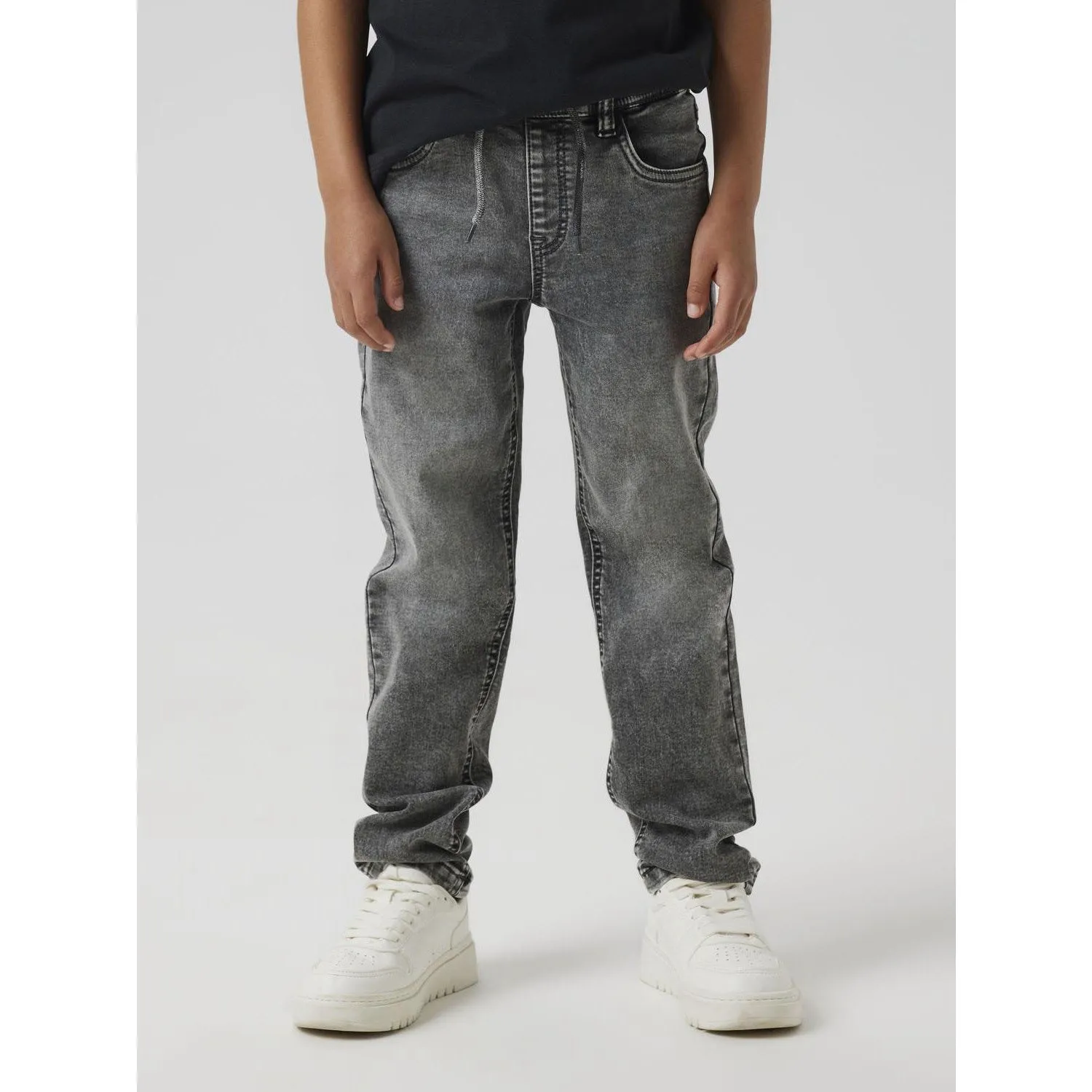 Name It Medium Grey Denim Nkmryan Slim Swe Jeans 5225-Th Noos Pre Shrunk Fabric Anti Fade Technology