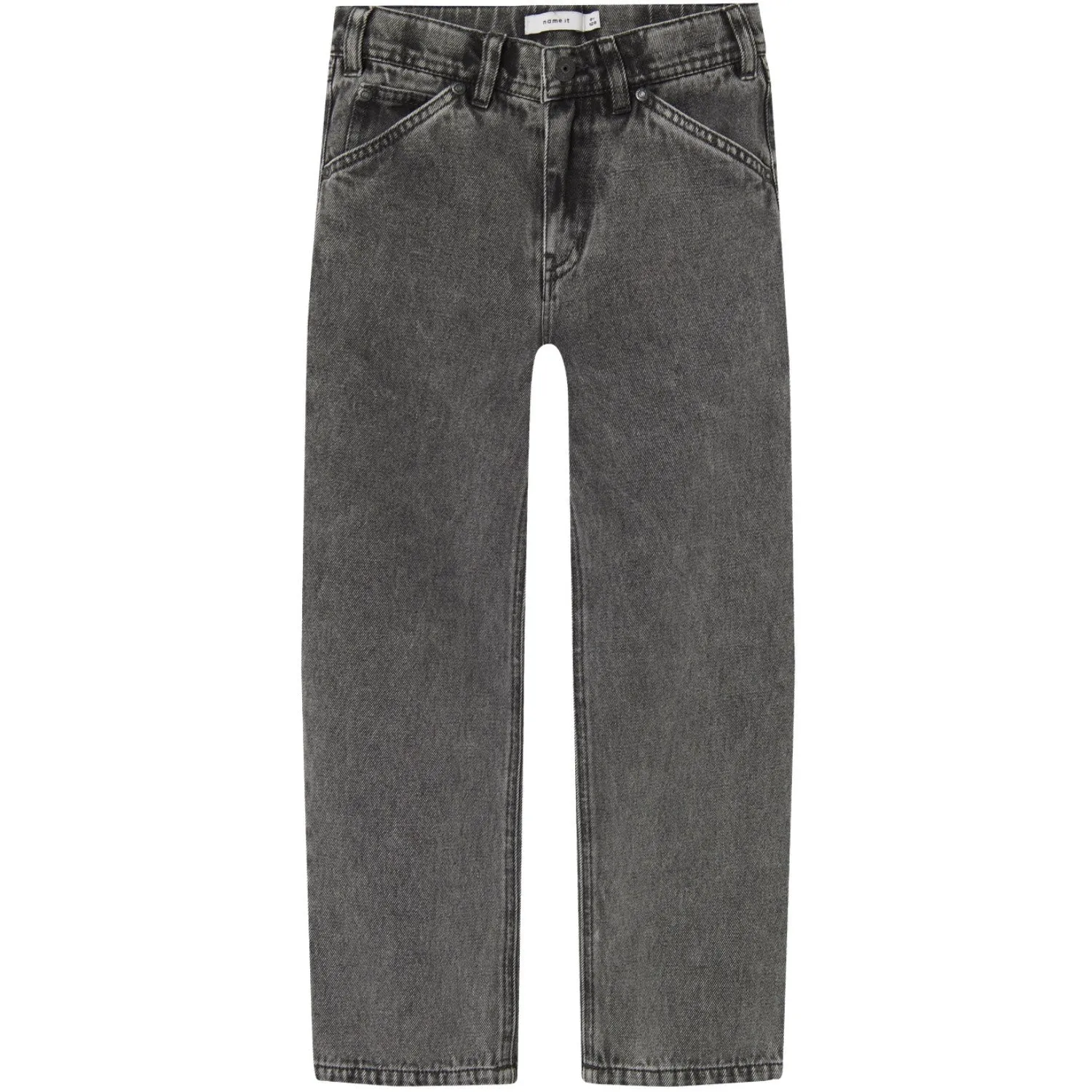 Name It Medium Grey Denim Nkmryan Straight Jeans Carp 4525-Im Noos Softened Lining Base Fit Piece