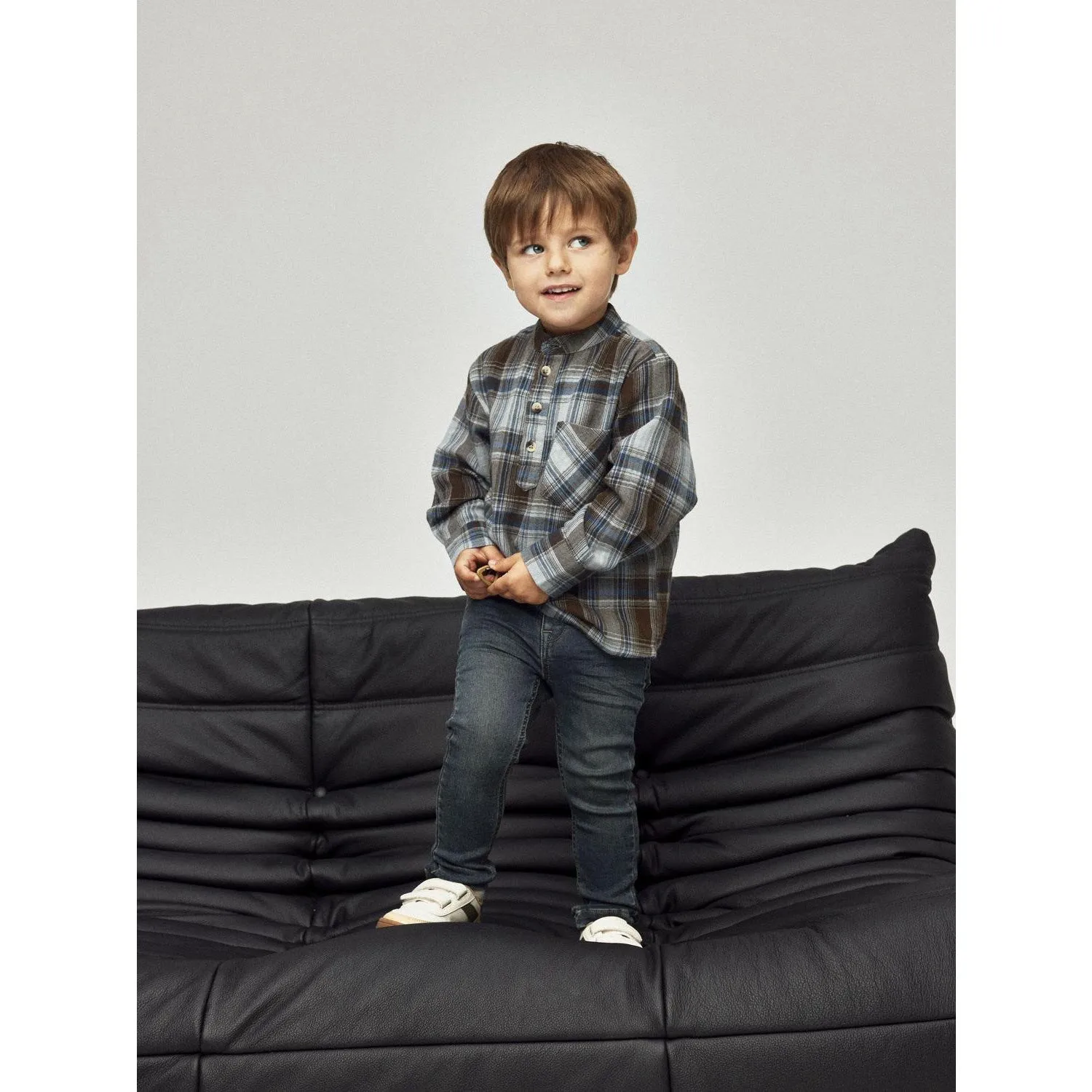 Name It Vintage Dark Blue Denim Nmmtheo Dnmthayer 2689Swe Key Pants Noos Light Layers