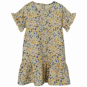 Name it Afterglow Haoni Dress Knot-Detail Casual Motion