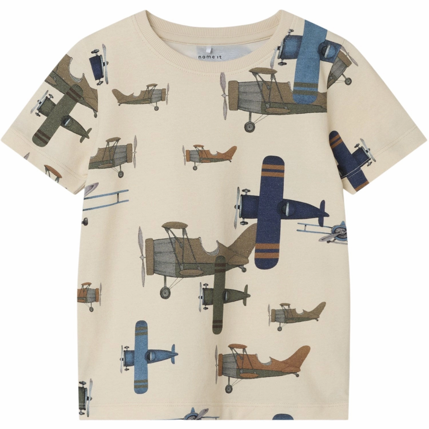 Name It Almond Milk Diuse T-Shirt Essential Wear