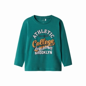 Holiday Outfit Name It Antique Green Vux Blouse