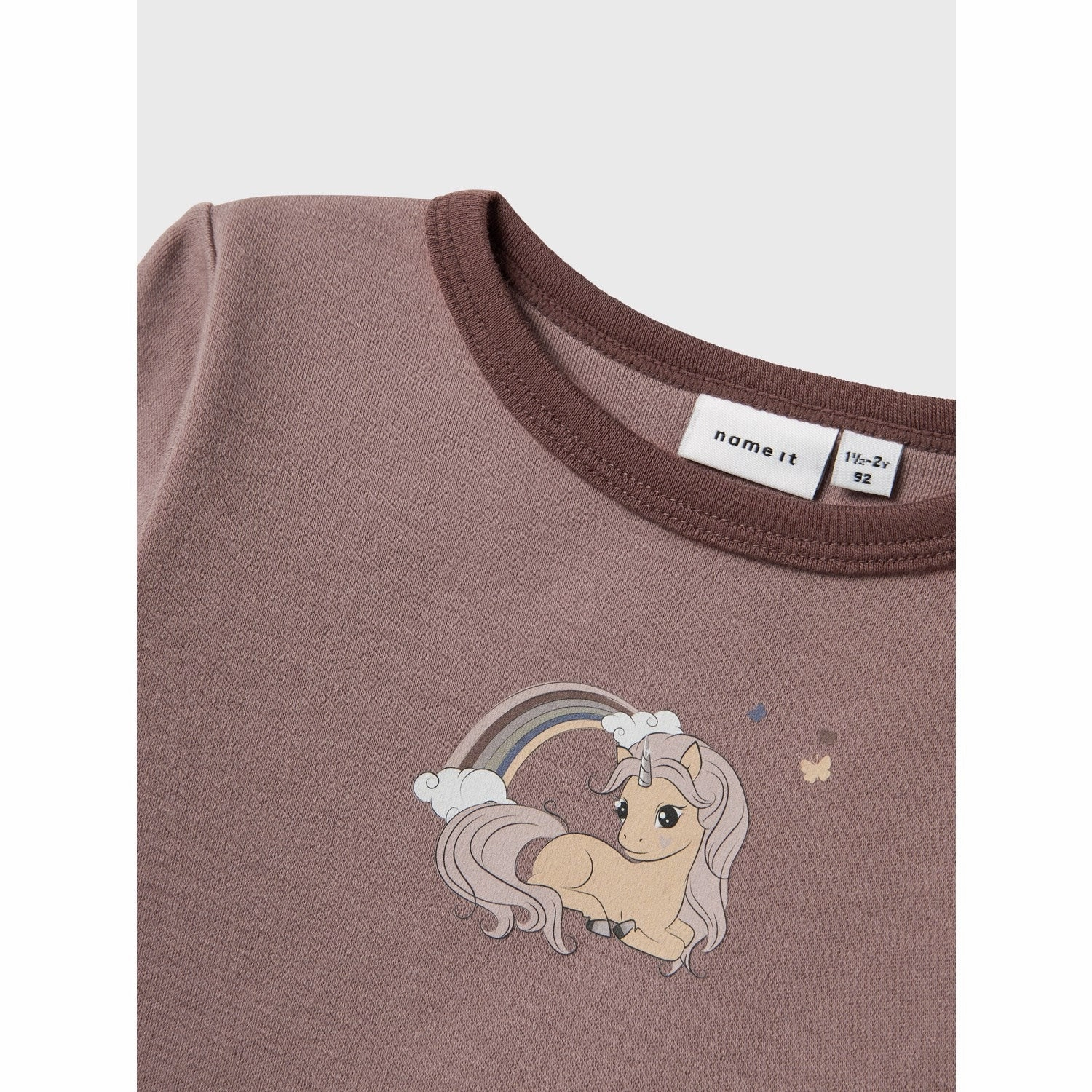 Denim Blend Name It Antler Unicorn Nmfwillit Wool Ls Top