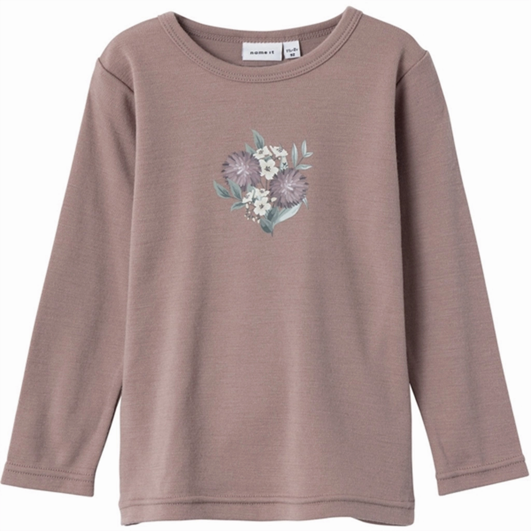 No Chafe Edging Name it Antler Willow Wool Blouse