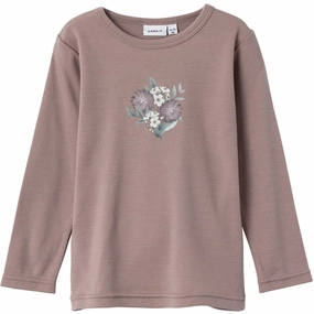 No Chafe Edging Name it Antler Willow Wool Blouse