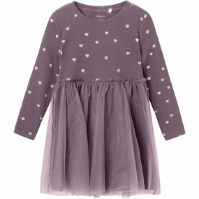 Perfect Style Fresh Flow Name It Arctic Dusk Nadja Dress Noos